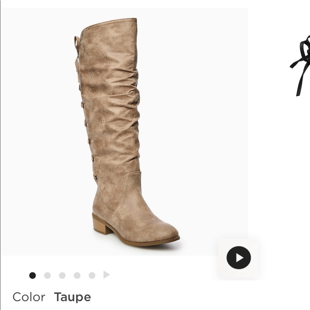 SO Matilda Taupe Riding Boots
